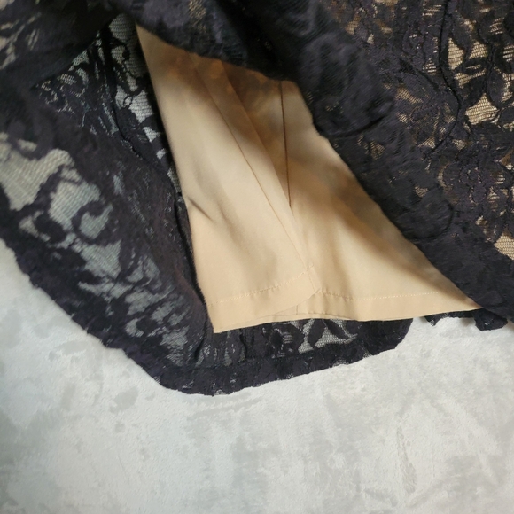 Y2K Black Lace Whimsigoth Maxi Skirt Medium - Picture 7 of 10